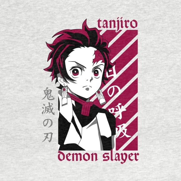 Tanjiro Kamado Demon Slayer by NightHunter